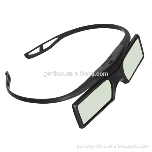 Active 3D glasses, with button battery, work with all DLP projectors vivitek optoma